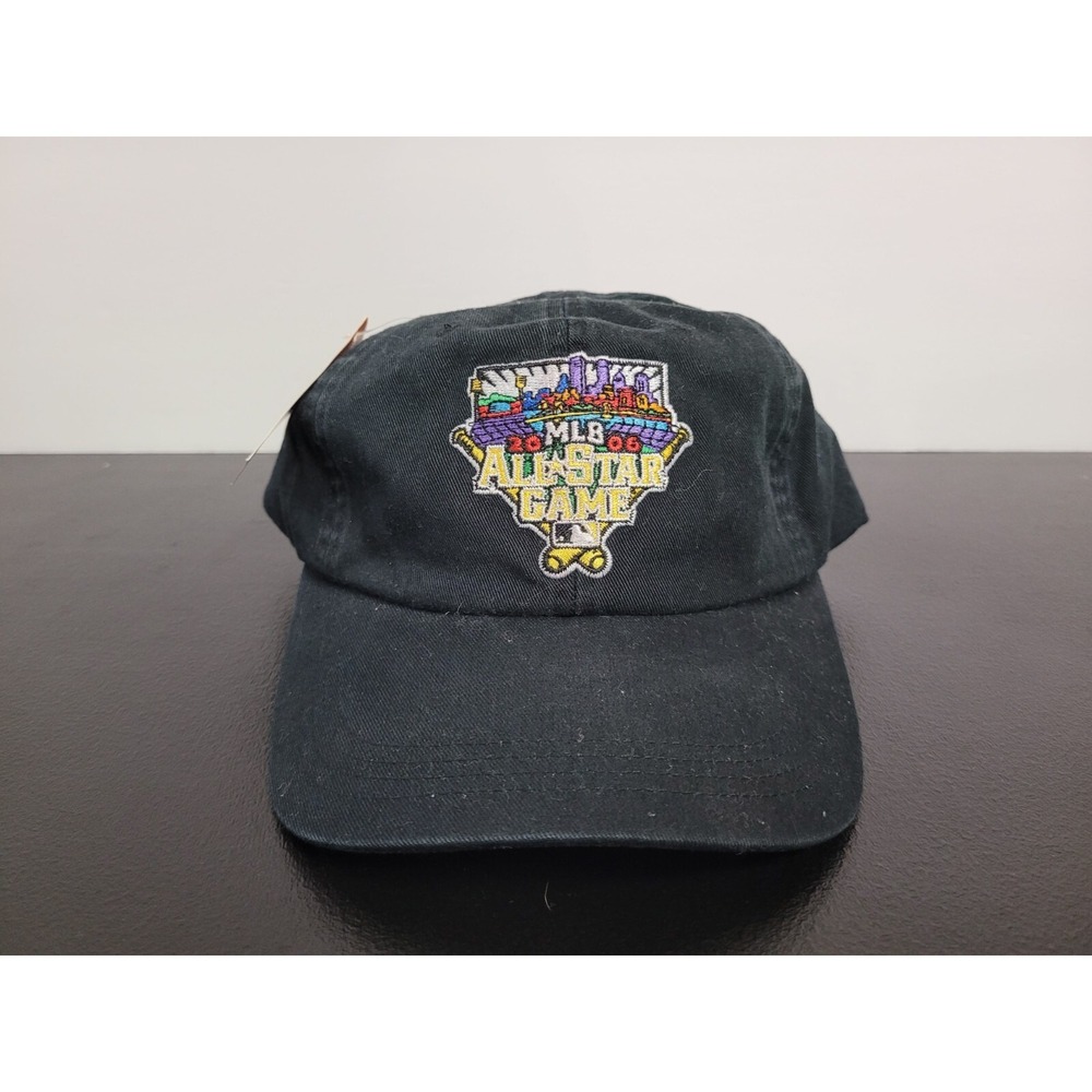 Pittsburgh Pirates Hat Cap Men Snapback Black Major League Baseball 2K5 All Star